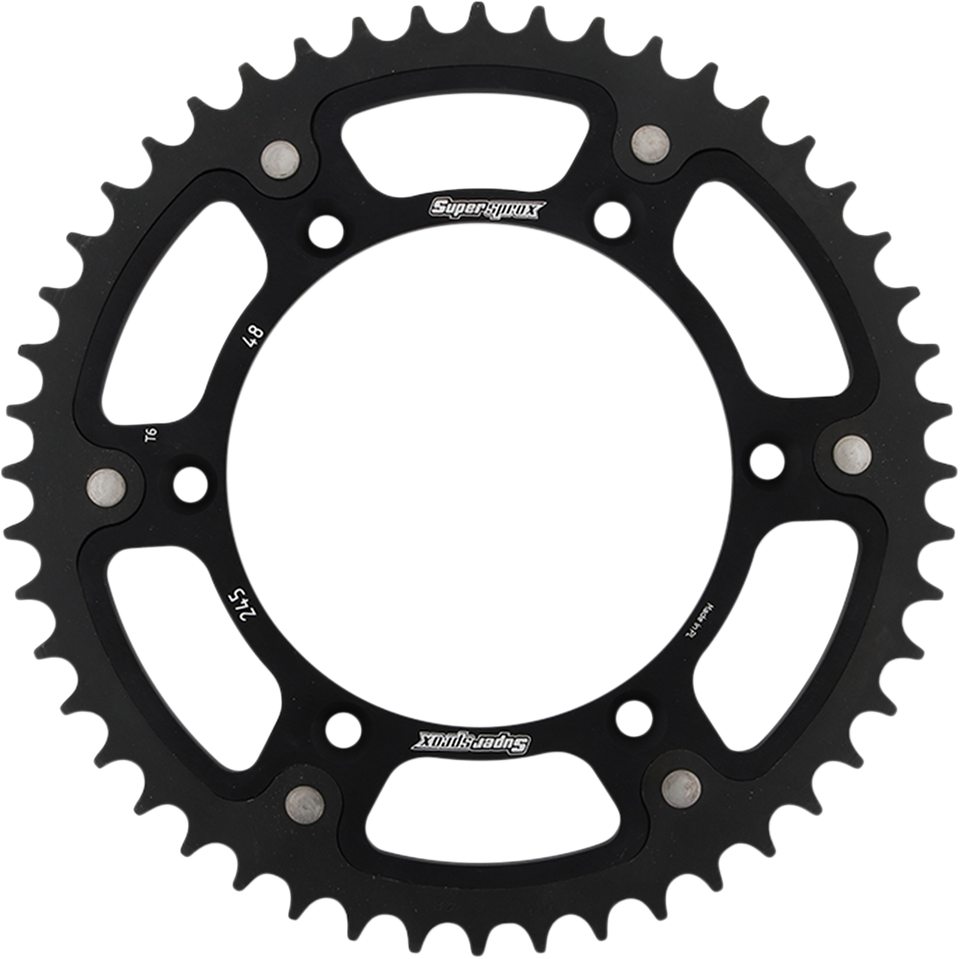 Stealth Rear Sprocket - 48 Tooth - Black - Yamaha - Lutzka's Garage