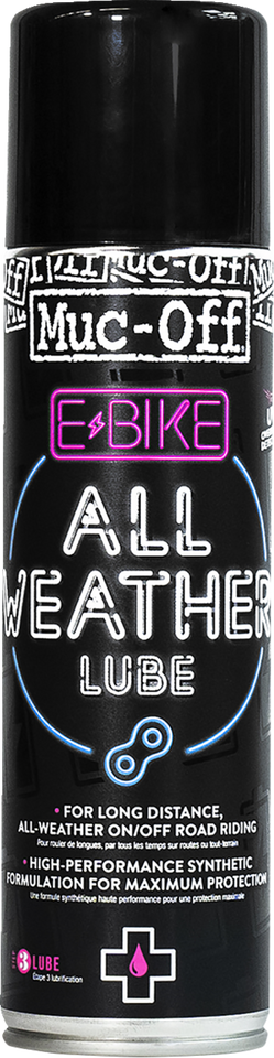 Ebike All-Weather Lube - 8.4 U.S. fl oz. - Aerosol