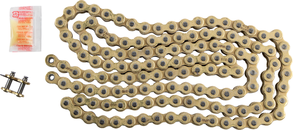 428 MXR1 Chain - 134 Links - Gold - Lutzka's Garage
