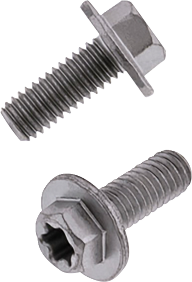 Bolt - Torx/Large Flange - European - M6 x 15 - 10 Pack