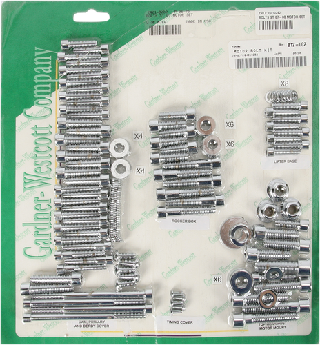 Bolt Kit - Motor Set - Socket-Head - Softail