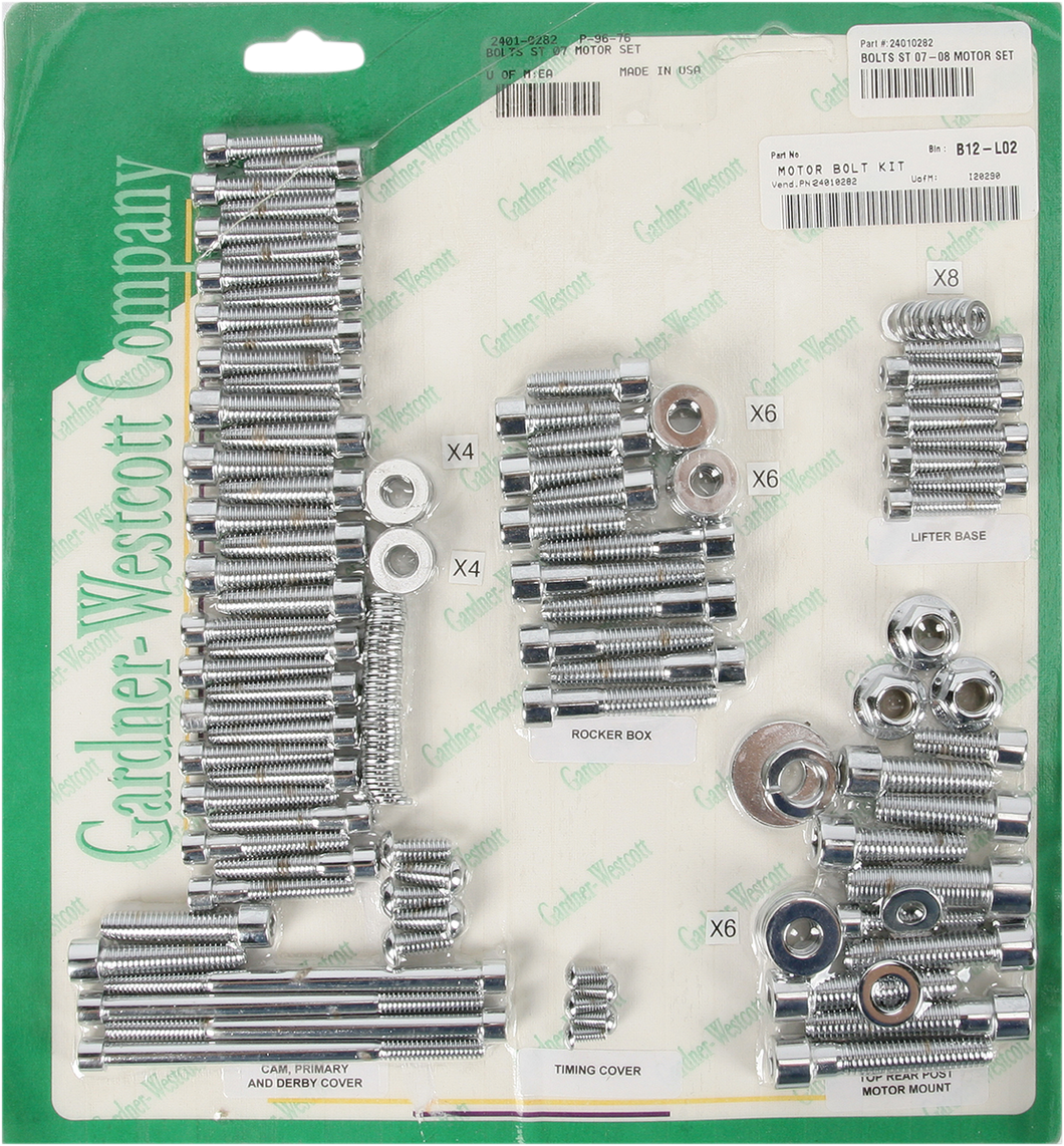 Bolt Kit - Motor Set - Socket-Head - Softail
