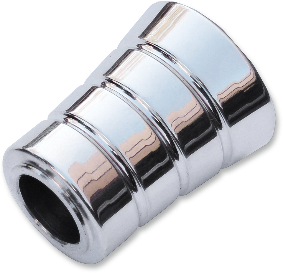 Heel Spacer Eliminator - Grooved - Chrome - Lutzka's Garage