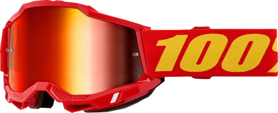 Accuri 2 Goggle - Red - Red Mirror - Lutzka's Garage