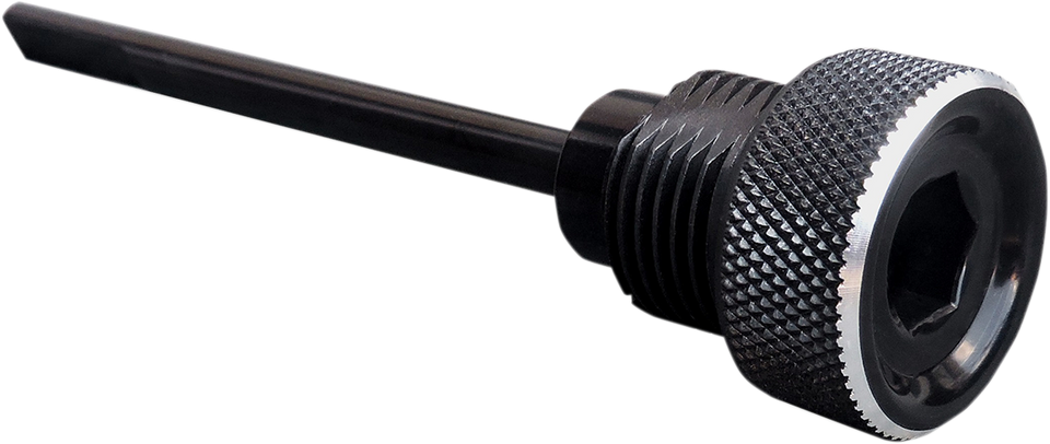 Transmission Dipstick - Black - Big Twin - Lutzka's Garage