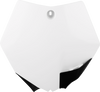 Number Plate - OEM White - KTM - SX 85