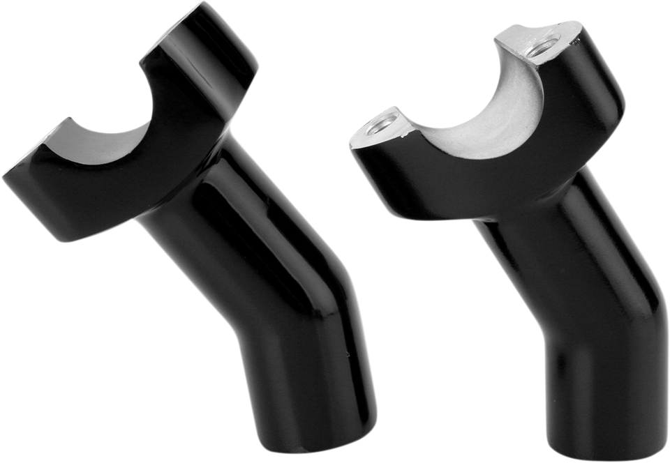 Risers - Pullback - 3-1/2" - Black - Lutzka's Garage