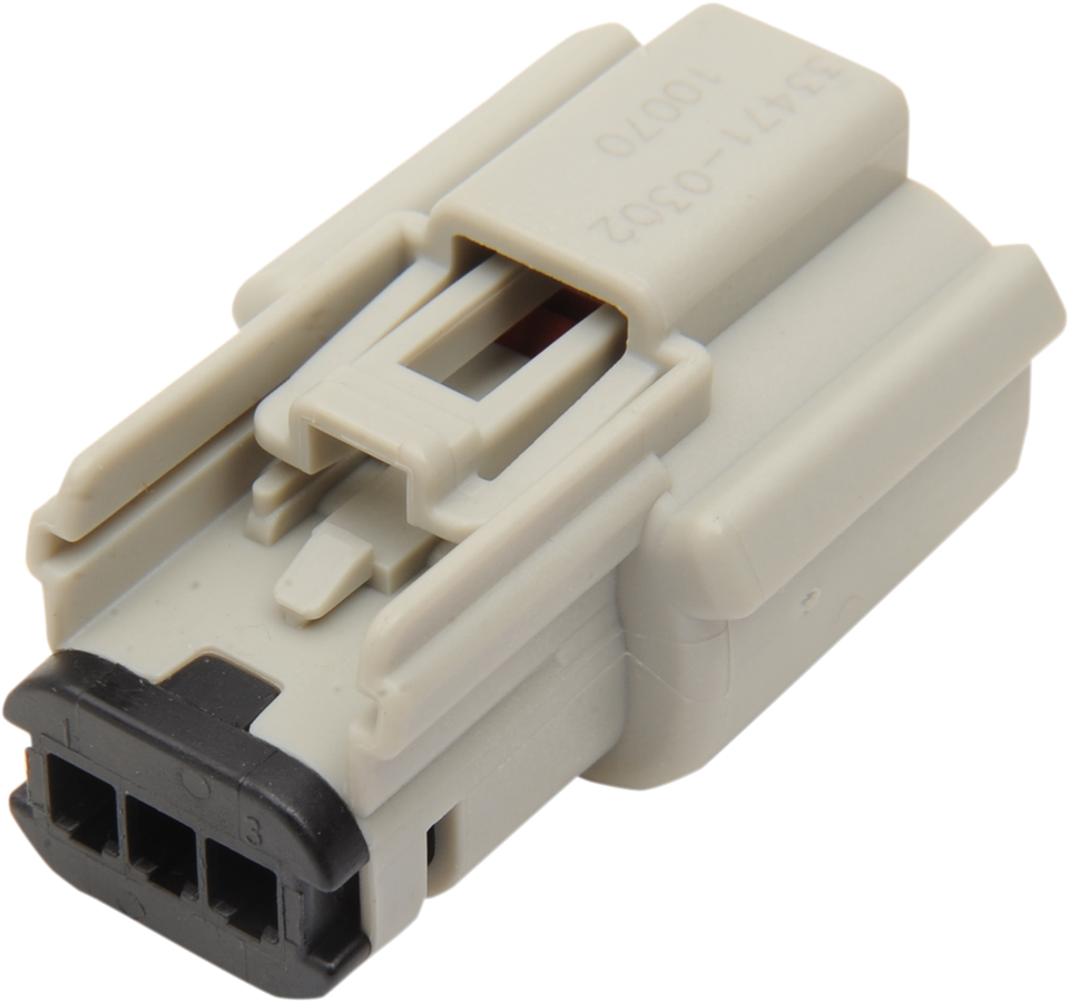 Molex MX 150 Connector - 3 Pin Female - Gray - Lutzka's Garage