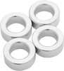 Chrome Turn Signal Spacers - 1/4" - 4 Pack