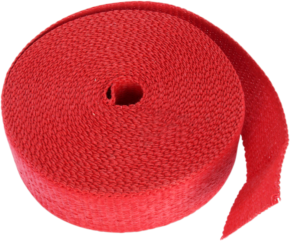 Fiberglass Exhaust Wrap - Red - 2" x 50 - Lutzka's Garage