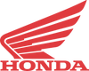 Logo Decals - Honda Wing - Red - 3 Pack - Lutzka's Garage