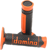 Grips - Diamonte - Dual Compound - Black/Orange - Lutzka's Garage