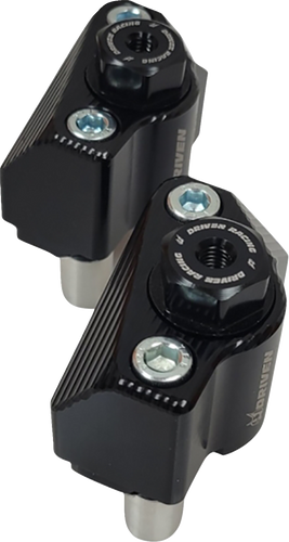 Captive Axle Block - Black - Grom - Lutzka's Garage