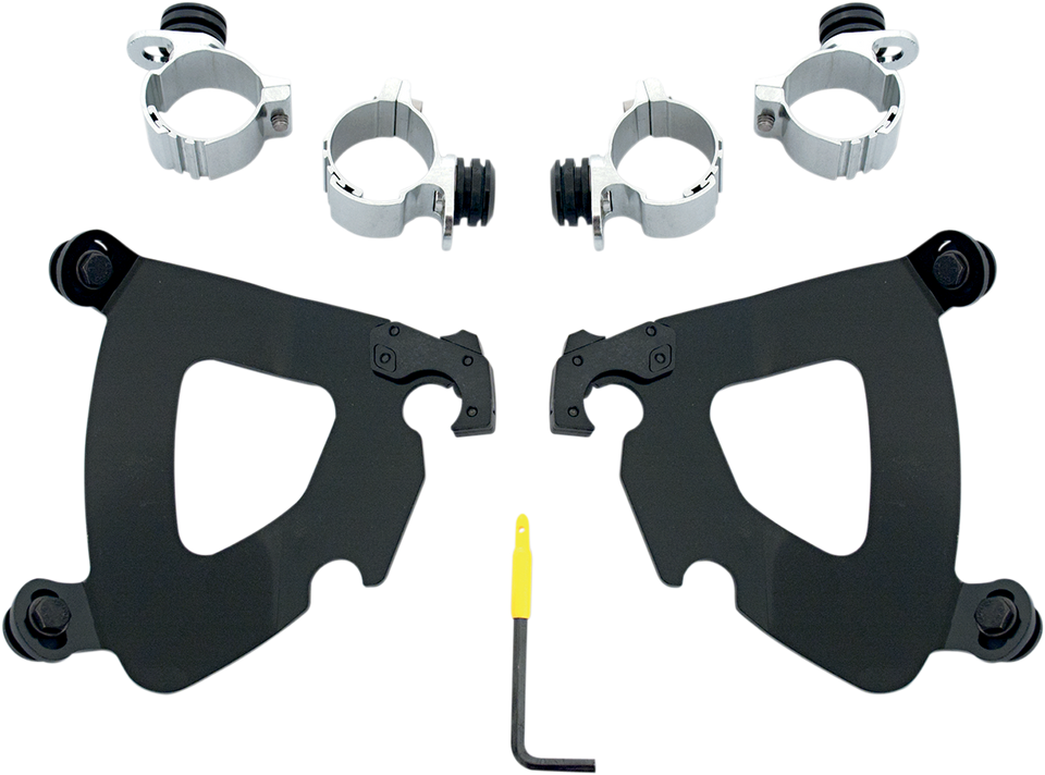 Gauntlet Mounting Kit - Black - XL 48 - Lutzka's Garage