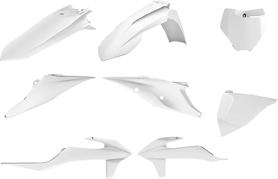 Body Kit - White - SX/SX-F - Lutzka's Garage