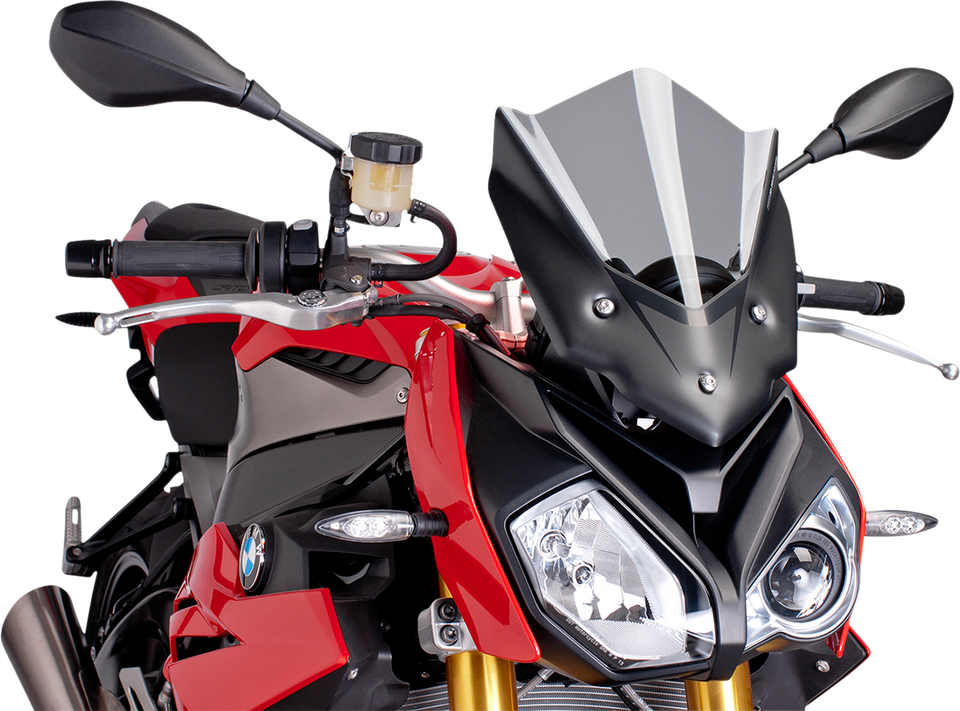 Race Windscreen - 13-1/4" - Smoke - BMW