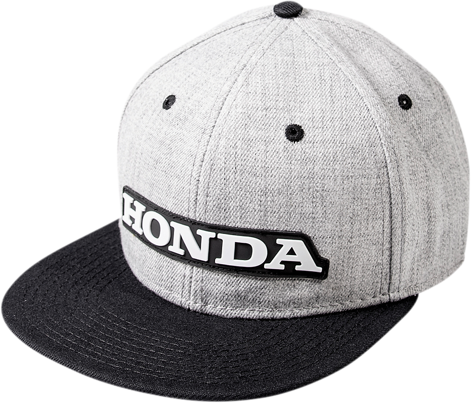 Honda Bold Snapback Hat - Gray/Black - Lutzka's Garage