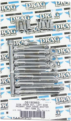 Bolt Set - Side Cover - XL - Lutzka's Garage