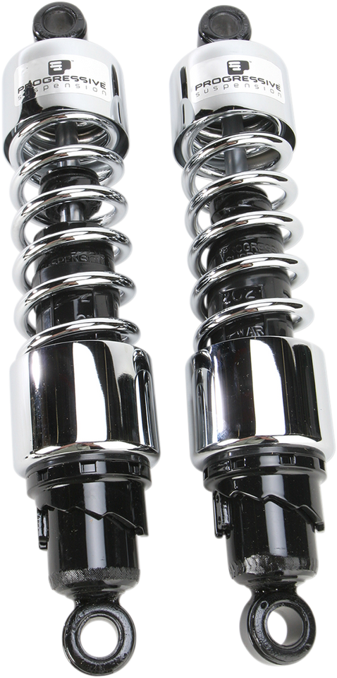 Shocks - 412 Cruiser Series - Chrome - 13" - Standard - Lutzka's Garage