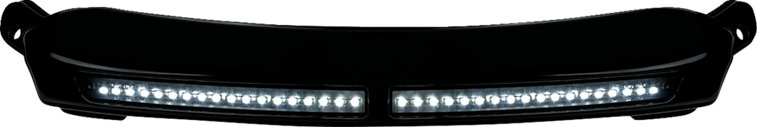 LED Windshield Trim - Gloss Black - Lutzka's Garage