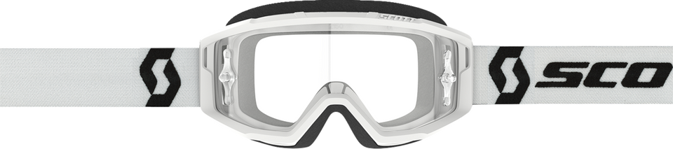 Primal Goggles - White - Clear - Lutzka's Garage