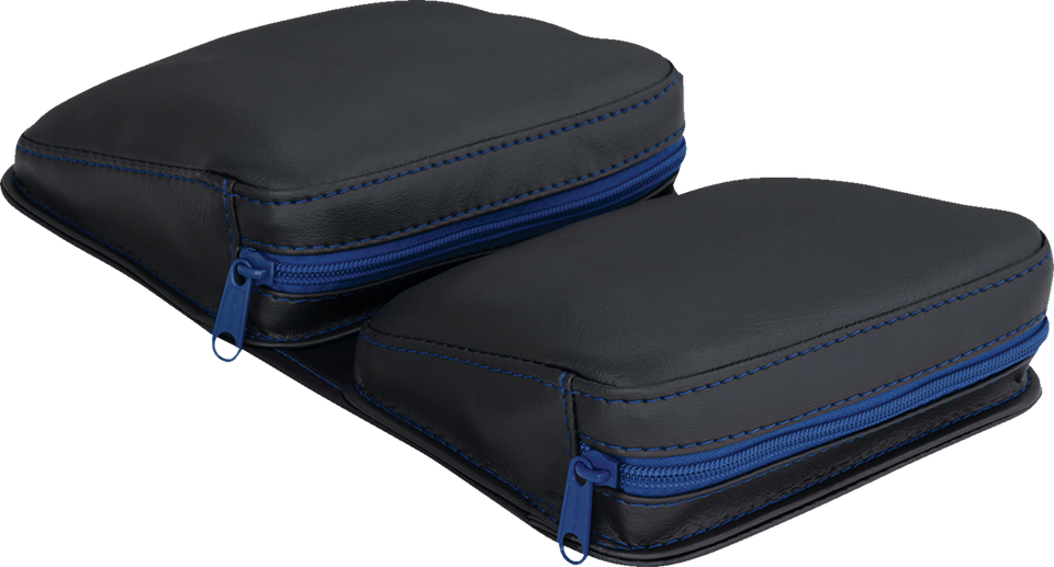 Kaliber Dash Pouch - Black with Blue Zipper