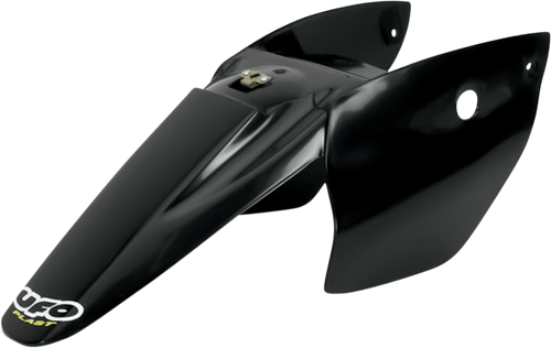 Rear Fender - With Side Panels - Black - Lutzka's Garage