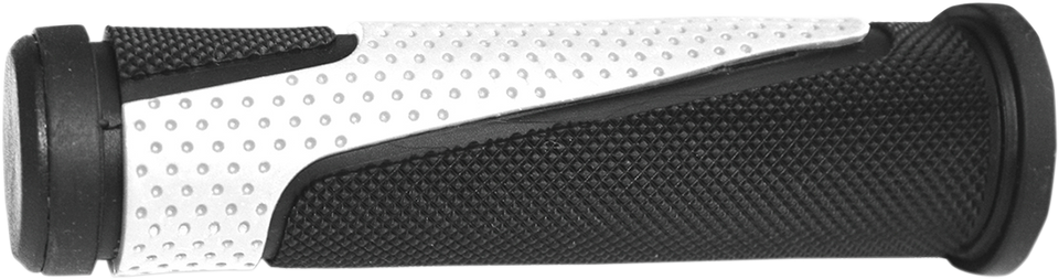 Grips - 807 - Open Ends - White/Black - Lutzka's Garage