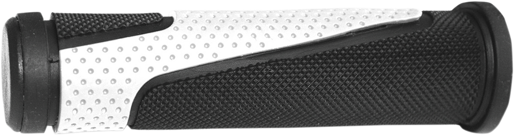 Grips - 807 - Open Ends - White/Black - Lutzka's Garage