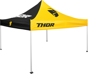 Replacement Canopy Top - 10 x 10 - Black/Yellow - Lutzka's Garage