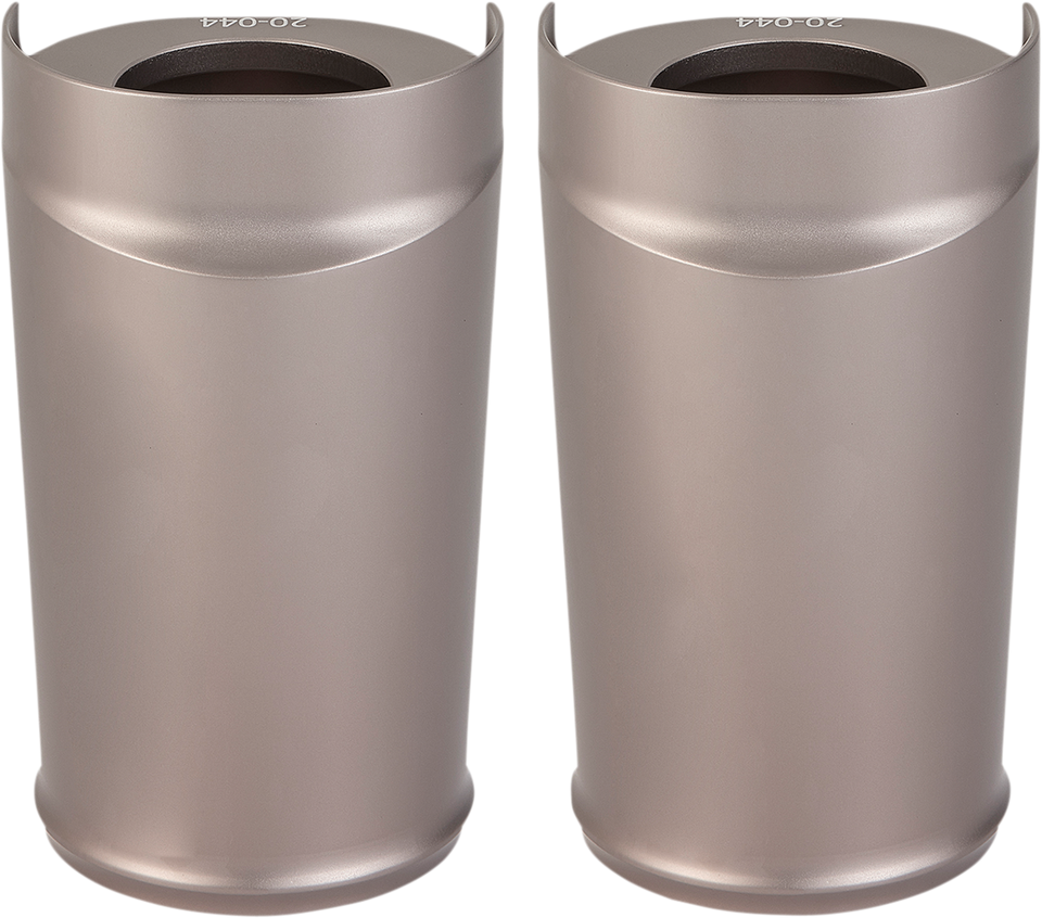 Fork Boot Cover - Titanium - Lutzka's Garage