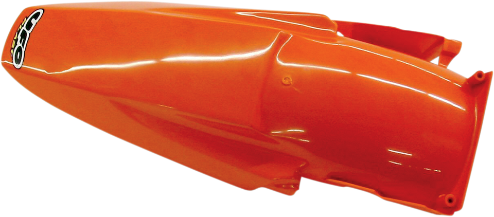 Enduro Rear Fender - With Pins - Orange - Lutzka's Garage