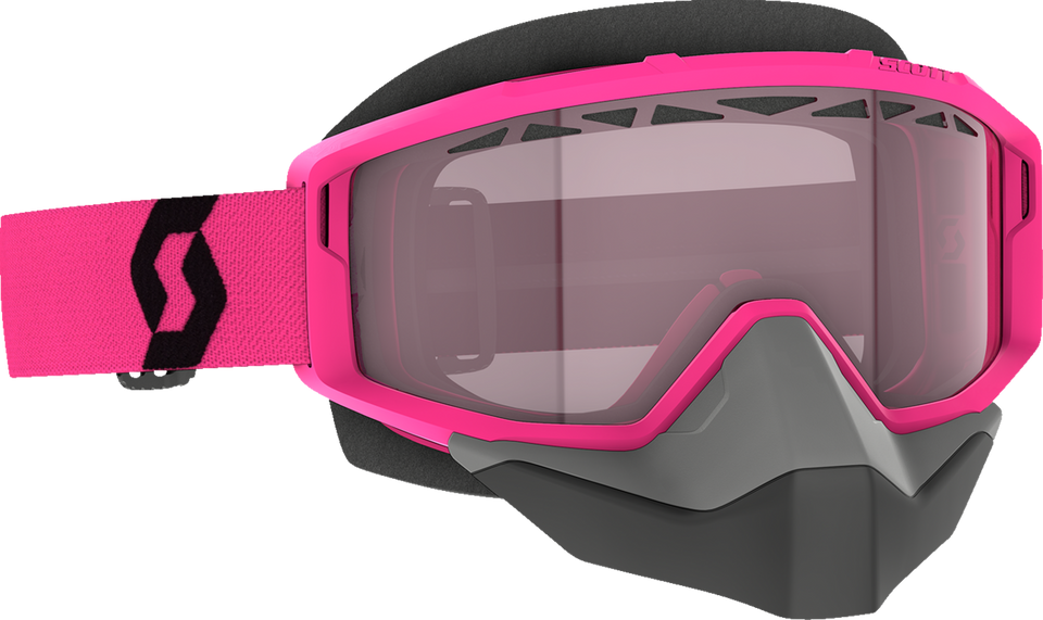 Primal Snow Cross Goggle - Pink/Black - Dual Lens - Rose - Lutzka's Garage