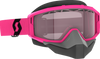 Primal Snow Cross Goggle - Pink/Black - Dual Lens - Rose - Lutzka's Garage