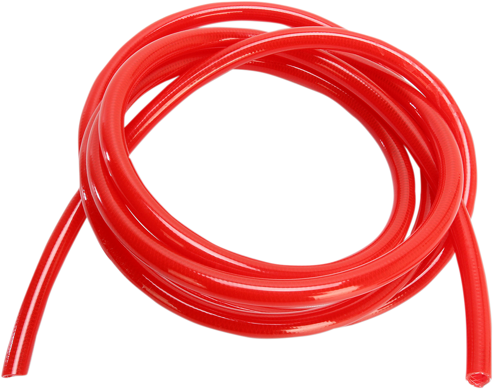 High-Pressure Fuel Line - Red - 3/8" - 10 - Lutzka's Garage