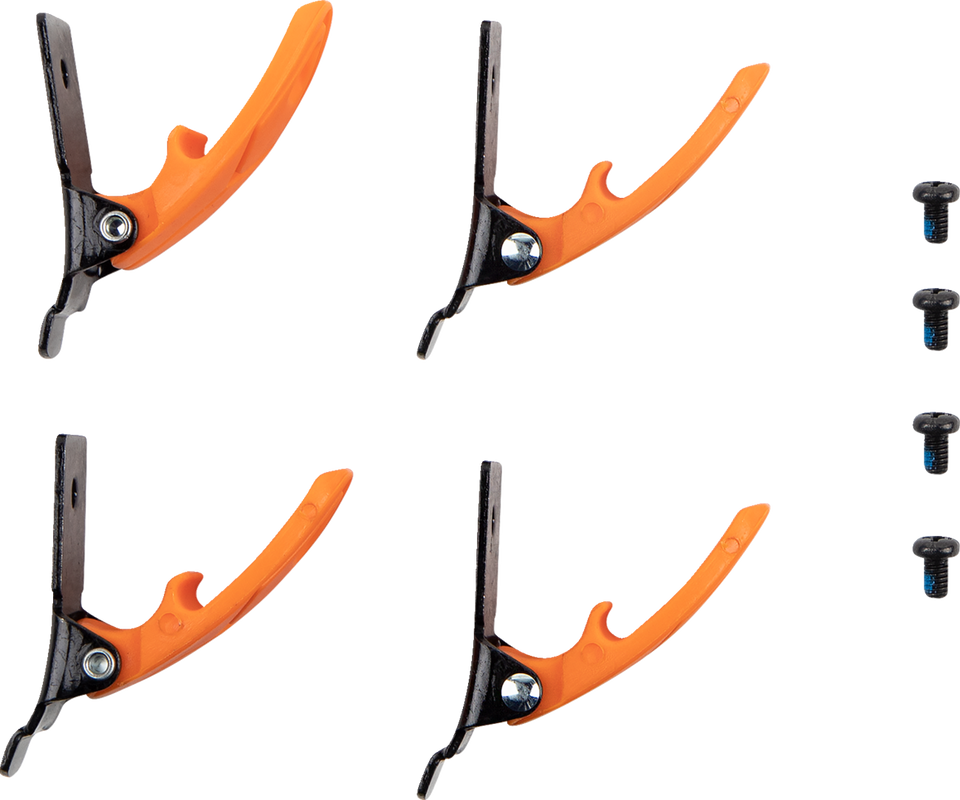 Qualifier Boot Buckle Kit - Orange - Lutzka's Garage