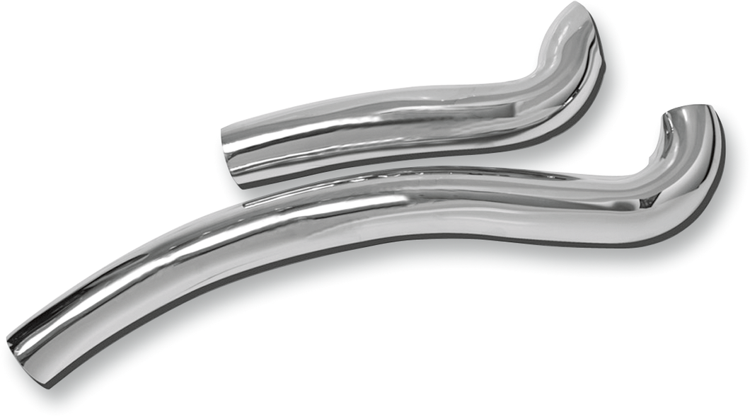 Sweeper Heat Shields - Chrome - Lutzka's Garage