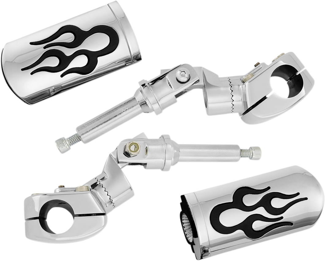 Highway Pegs - Flame - GL1800 - Lutzka's Garage