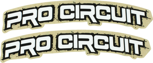 Font Fender Decal - Retro - White - Lutzka's Garage