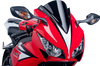 Race Windscreen - 13-3/8" - Black - CBR1000RR - Lutzka's Garage