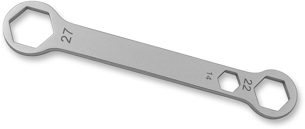 Wrench - Front/Rear Axle - Closed End - 14 mm x 22 mm x 27 mm