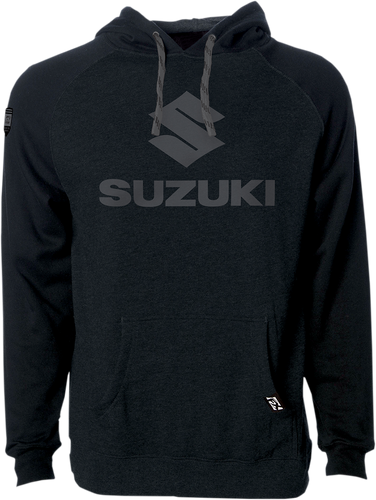 Suzuki Shadow Pullover Hoodie - Black - Medium - Lutzka's Garage