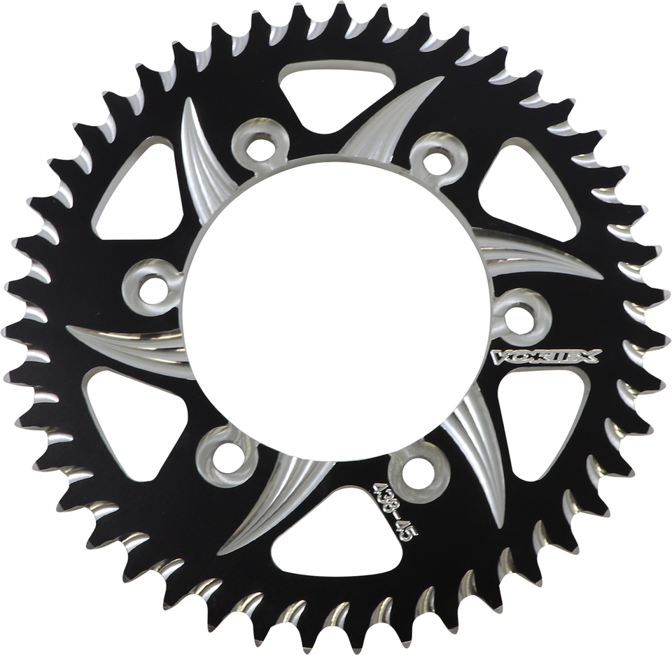 CAT5 Sprocket - Black - 45 Tooth - Lutzka's Garage