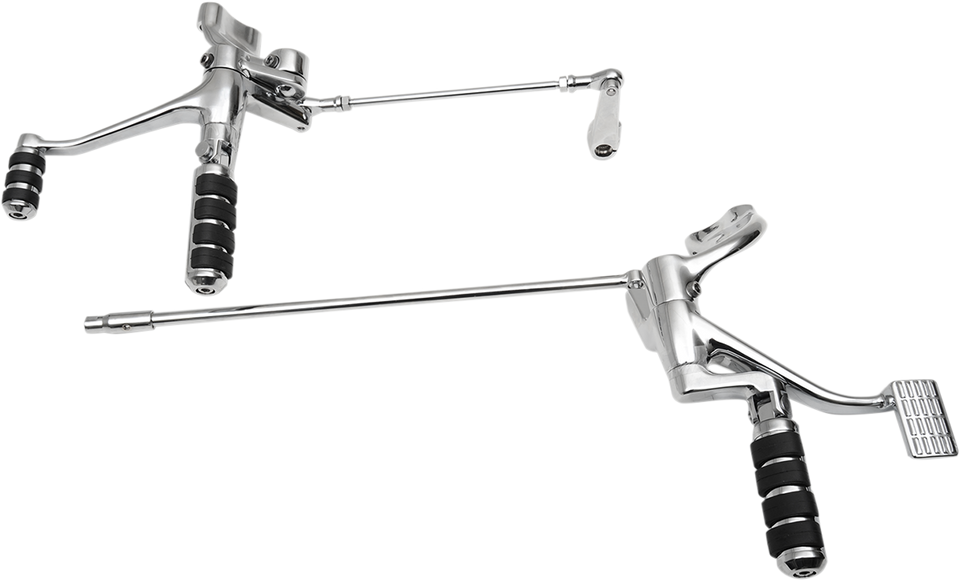 Forward Control - 2" Extended - Chrome - XL - Lutzka's Garage