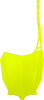 Front Number Plate - Florescent Yellow