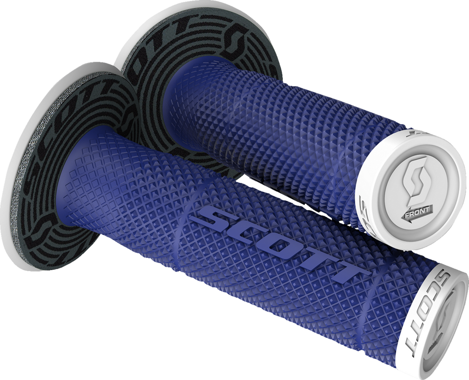 Grips - SX II - Blue/White - Lutzka's Garage