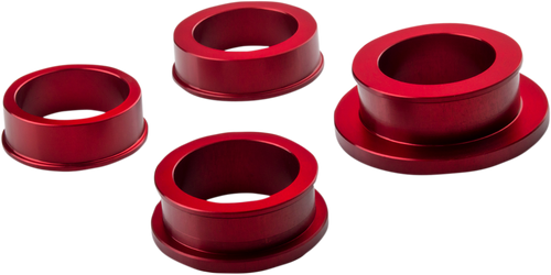 Wheel Spacer - Captive - Red - Yamaha - Lutzka's Garage