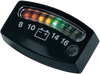 LED Battery Gauge - Black - 2" x 3/4" x 3/16" - Lutzka's Garage