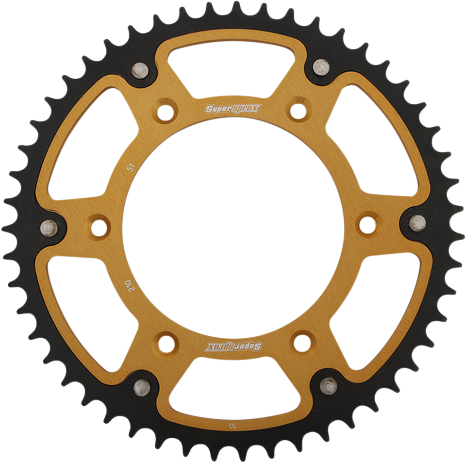 Stealth Rear Sprocket - 51 Tooth - Gold - Honda - Lutzka's Garage