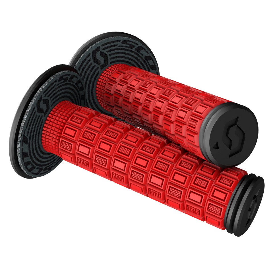 Grips - Mellow - Red/Black - Lutzka's Garage